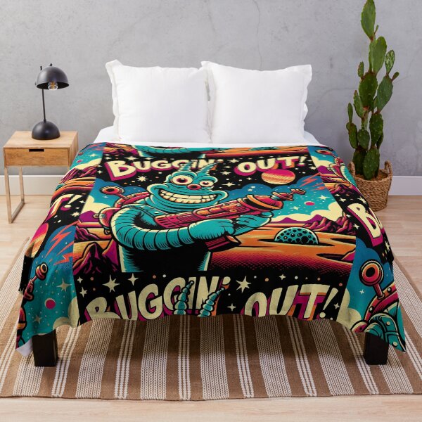 Item preview, Retro Space Invasion: Buggin’ Out! designed and sold by KMHArts.