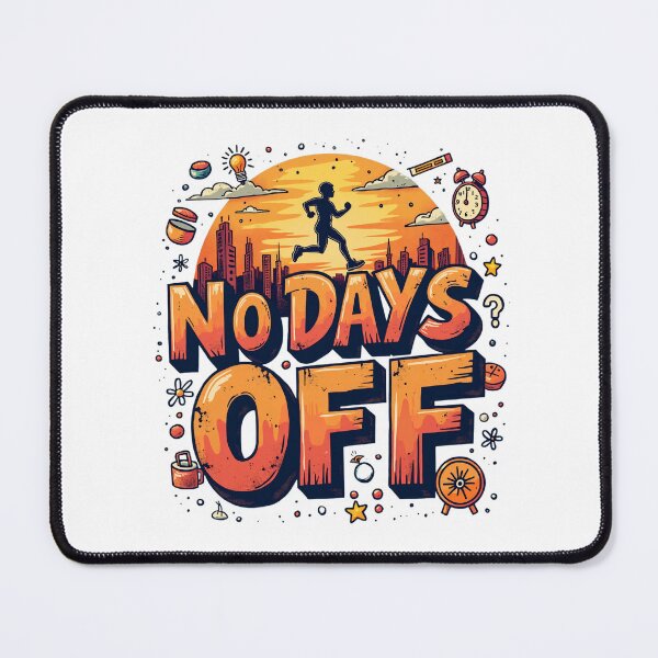 Item preview, No Days Off designed and sold by a2zbuyshop.