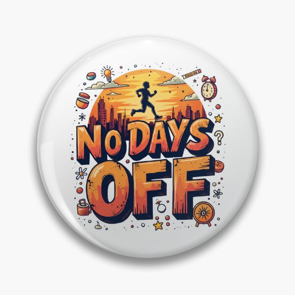 Item preview, No Days Off designed and sold by a2zbuyshop.