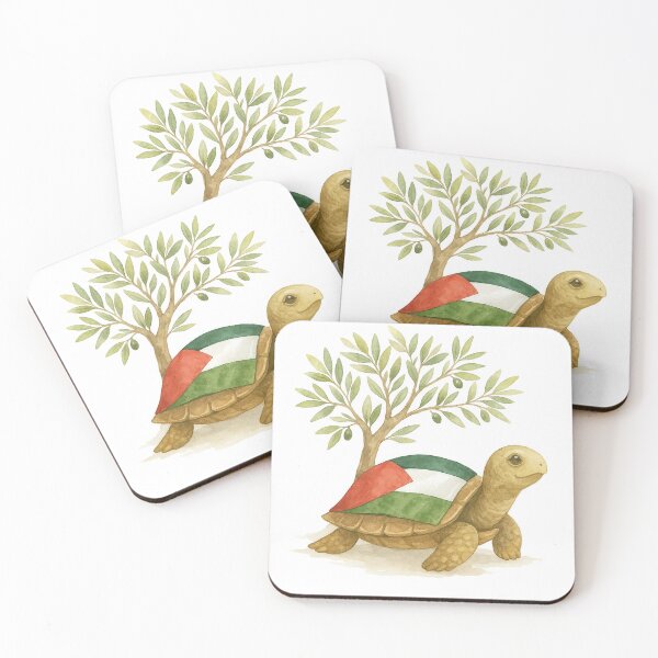 Item preview, Stillness and Strength – Turtle of Palestine designed and sold by FREE_PALESTINE_DESIGN.