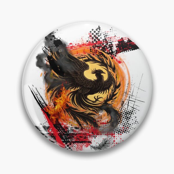 Item preview, Trash Polka Dark Phoenix designed and sold by Nacho Average Designs.