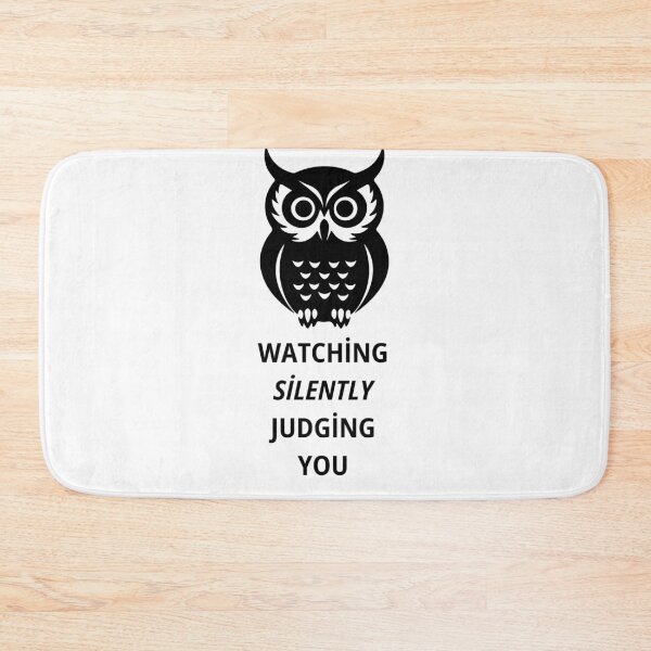 Item preview, “Judgy Owl” – Silently Judging You designed and sold by Teenomix.