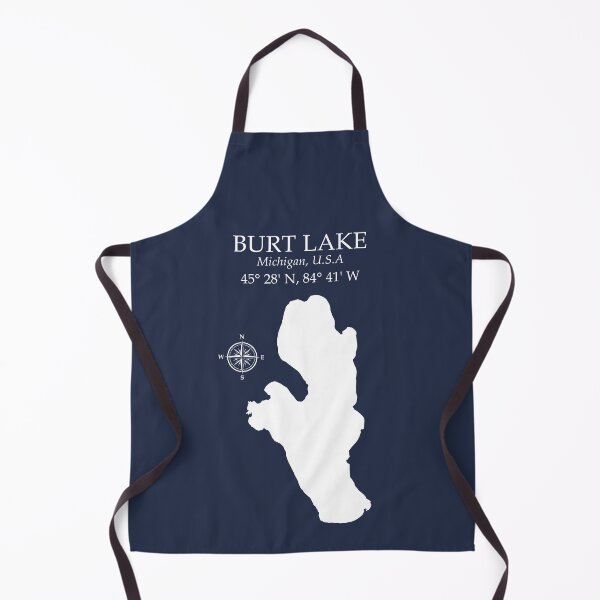Item preview, Burt Lake Michigan MI Life | Northern Inland Waterway Gift designed and sold by Chilly Lizard.