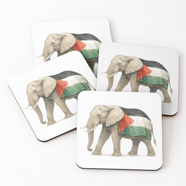 Item preview, The Memory of Freedom – Elephant of Palestine designed and sold by FREE_PALESTINE_DESIGN.
