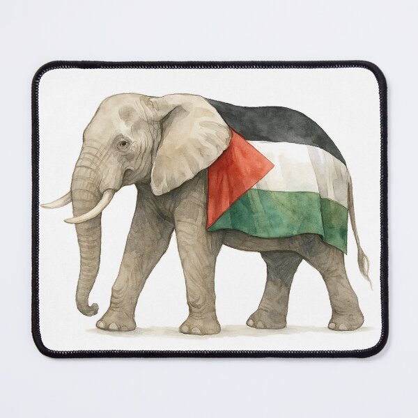 Item preview, The Memory of Freedom – Elephant of Palestine designed and sold by FREE_PALESTINE_DESIGN.