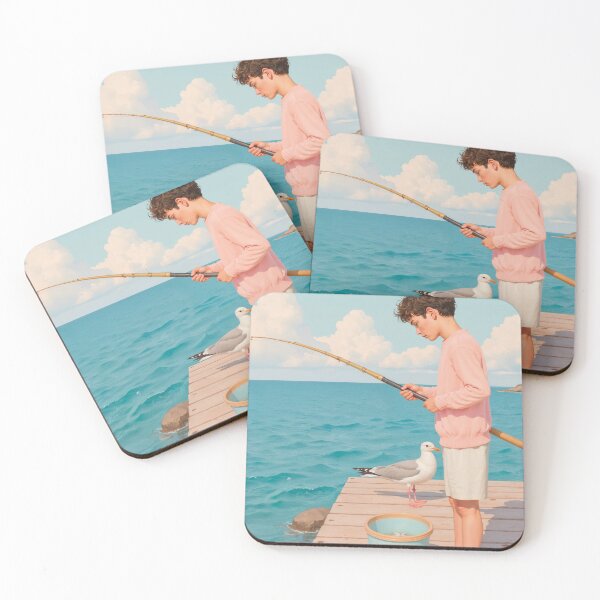 Item preview, Boy fishing at the lake designed and sold by Mauswohn.