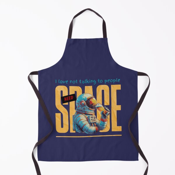 Item preview, Need Space – Funny Astronaut Introvert Shirt for Quiet Souls designed and sold by Lucky Streetwear.