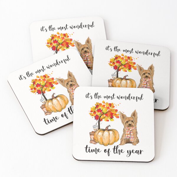 Item preview, Yorkie Its The Most Wonderful Time Of The Year designed and sold by mcinnesstore.