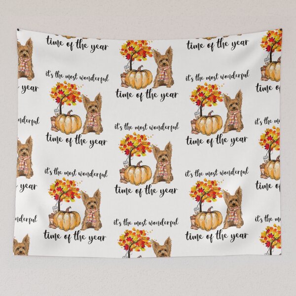 Item preview, Yorkie Its The Most Wonderful Time Of The Year designed and sold by mcinnesstore.