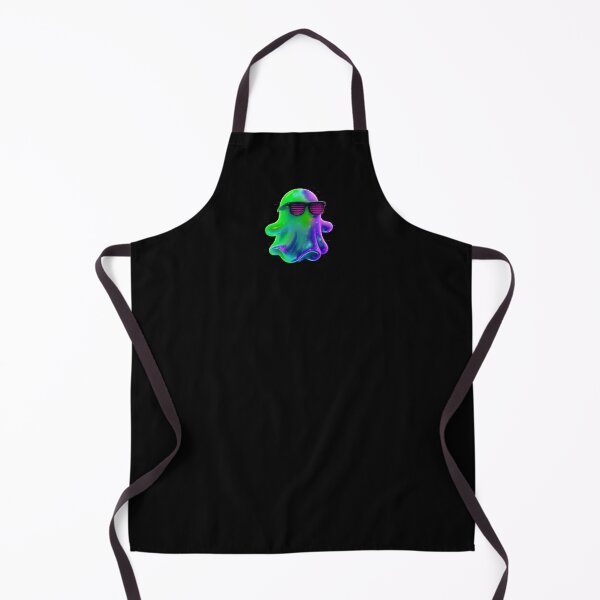 Item preview, 3D Glitched Neon Ghost Sticker Retro Vaporwave Aesthetic designed and sold by High Pixels.