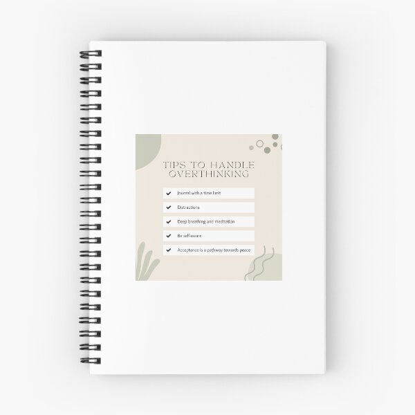 Item preview, Simple tips to ease overthinking and come back to calm. designed and sold by InsightTC.