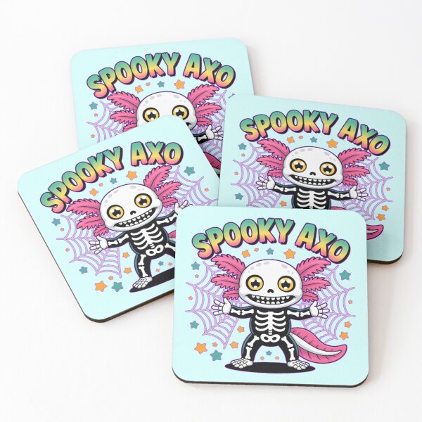 Item preview, Spooky Axolotl Halloween Vibes Cute Creepy Axo Costume  designed and sold by Nzgiftsandmore.