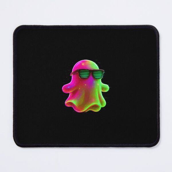 Item preview, Copy of 3D Glitched Neon Ghost Sticker Retro Vaporwave Aesthetic designed and sold by High Pixels.