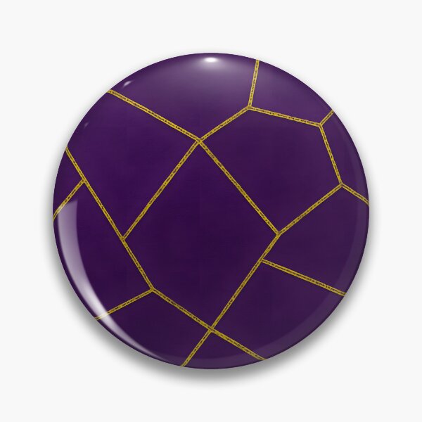Item preview, Dark Purple Ink Gold Geometric Pattern Glam designed and sold by svarupa.