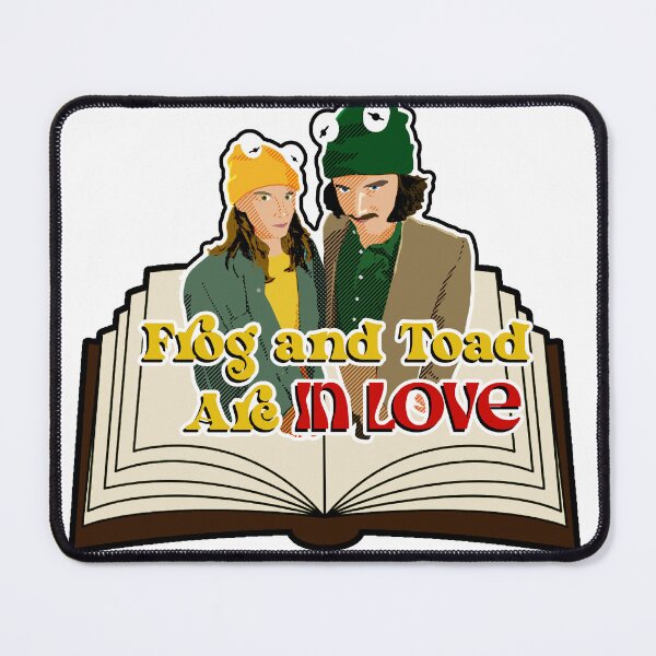 Item preview, Frog and toad are in love designed and sold by BrianCF.