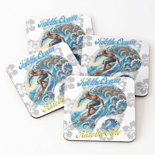 Item preview, Tattoos and Surfing  designed and sold by Nacho Average Designs.