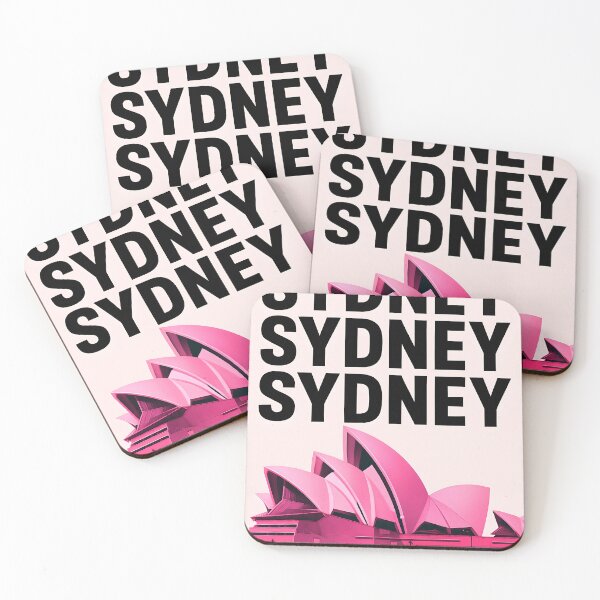 Item preview, Sydney Opera House Pink Pop Art designed and sold by paulrommer.