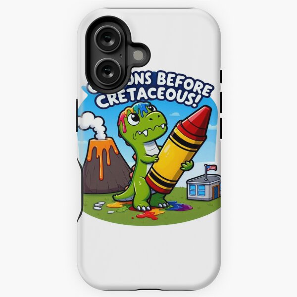 Vista previa del artículo con la obra «Crayones antes del Cretácico Kindergarten», diseñado y vendido por ryanapples2.