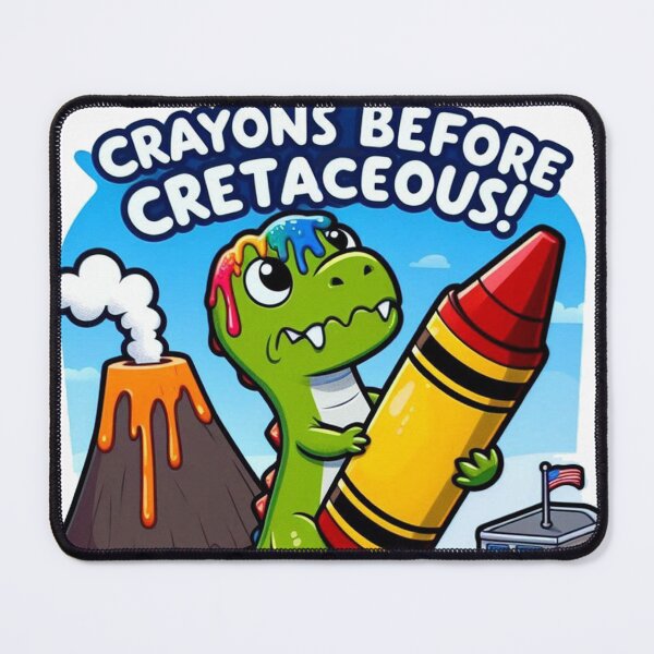 Item preview, Crayons Before Cretaceous Kindergarten designed and sold by ryanapples2.