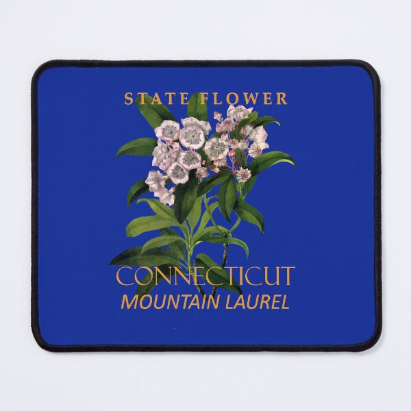 Item preview, Connecticut Territory Flower Kalmia Latifolia designed and sold by taiche.