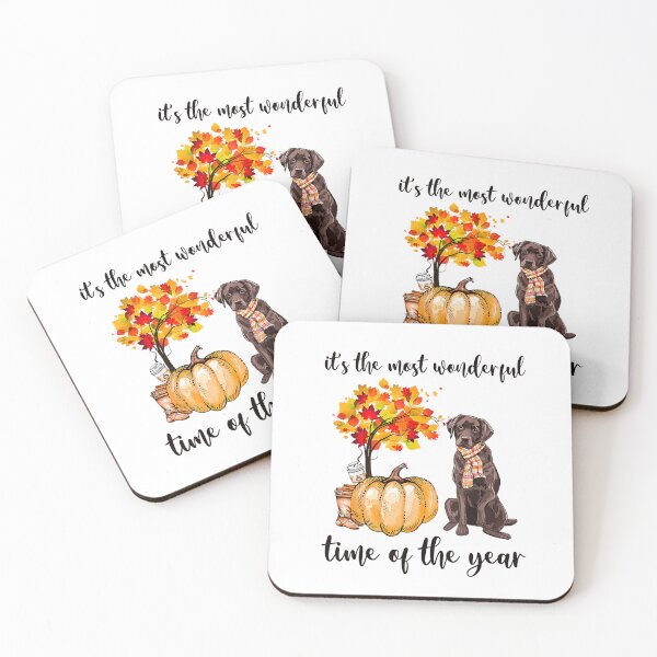 Item preview, Chocolate Labrador Its the most wonderful time of the year designed and sold by mcinnesstore.