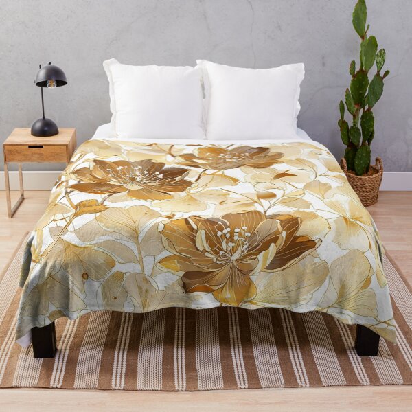 Item preview, Golden Bloom Illustration designed and sold by CoolPixels.