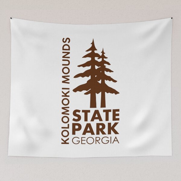 Item preview, Kolomoki Mounds State Park Georgia Pines designed and sold by bivenart.