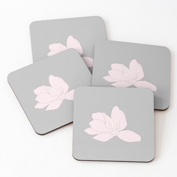 Item preview, Minimalist Magnolia flower designed and sold by ThePlantGoblin.