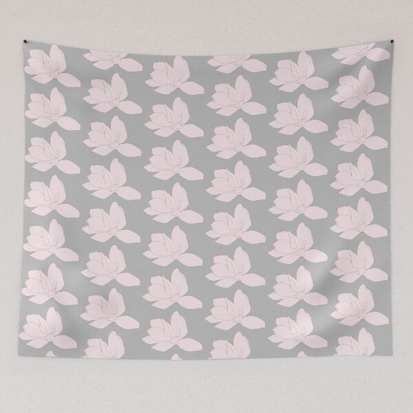 Item preview, Minimalist Magnolia flower designed and sold by ThePlantGoblin.