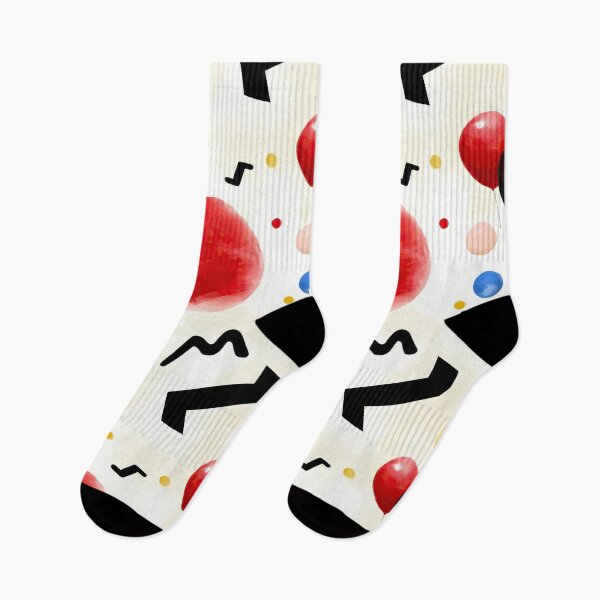 Item preview, Abstract Shapes Dance in Vibrant Retro Palette designed and sold by Piotrek0001.
