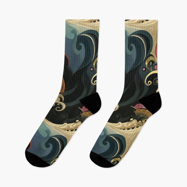 Item preview, Squiggly Lines and Dots in Motion designed and sold by Piotrek0001.