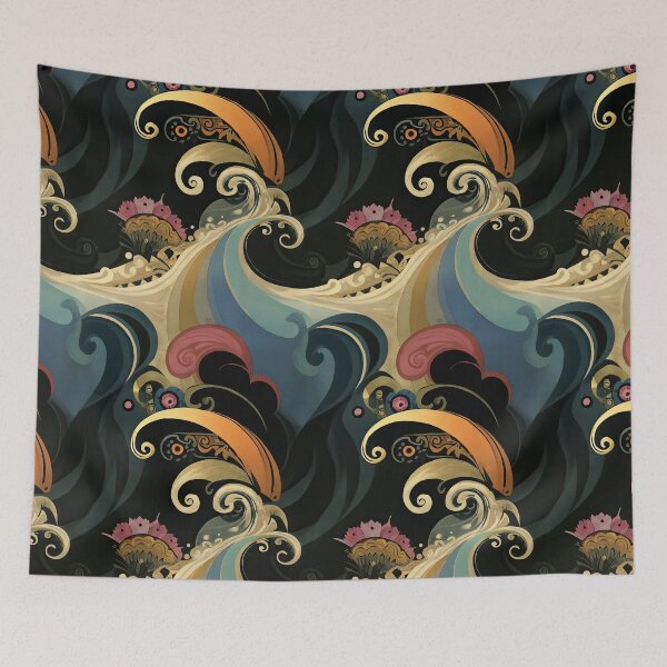 Item preview, Squiggly Lines and Dots in Motion designed and sold by Piotrek0001.