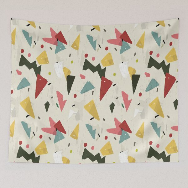 Item preview, Energetic Memphis Style with Wild Expressions designed and sold by Piotrek0001.