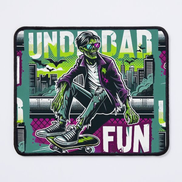 Item preview, Undead Zombie Skater Pop Art Illustration designed and sold by KMHArts.