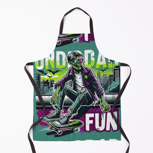 Item preview, Undead Zombie Skater Pop Art Illustration designed and sold by KMHArts.