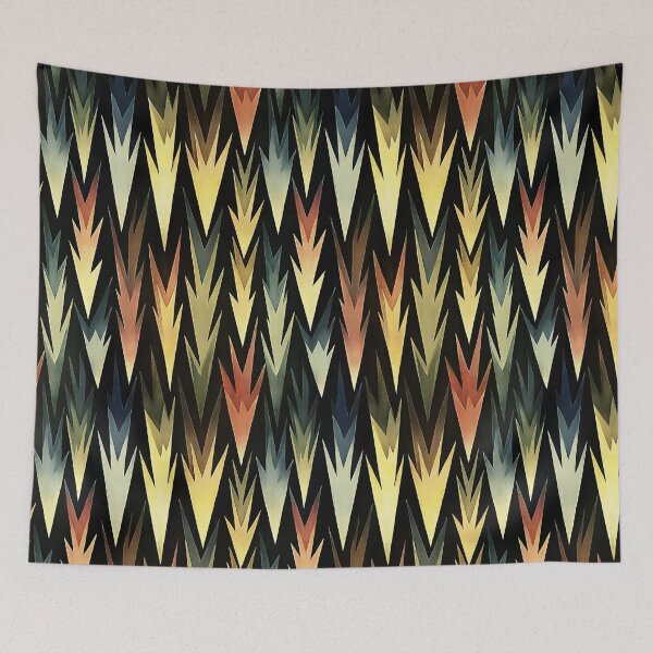 Item preview, Abstract Memphis Patterns Meet Electric Joy designed and sold by Piotrek0001.