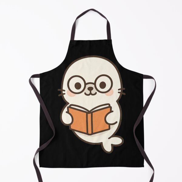 Item preview, Harbor Seals Bookworm Seal designed and sold by DamioPolArt.