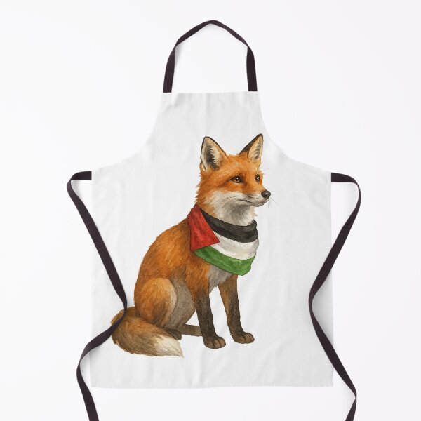 Item preview, The Watchful Fox – Spirit of Palestine designed and sold by FREE_PALESTINE_DESIGN.