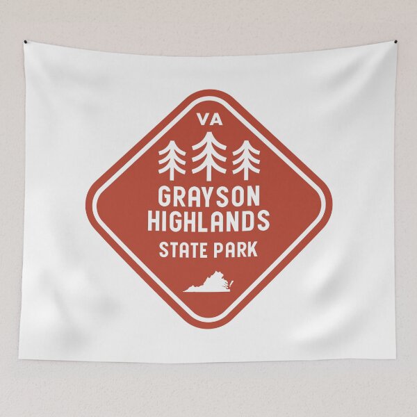 Item preview, Grayson Highlands State Park Virginia Rhombus designed and sold by bivenart.