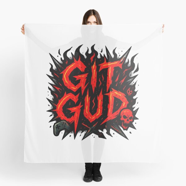 Item preview, GIT GUD Gaming Design - Hardcore Gamer Motivation designed and sold by PSInkStudio.