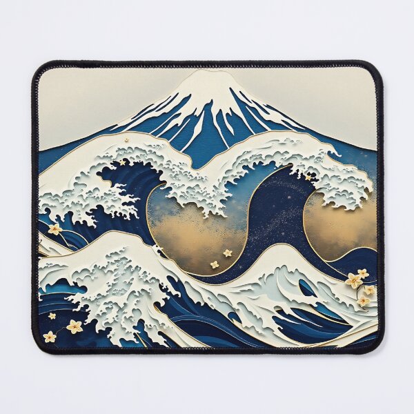 Item preview, Origami of the Waves – Homage to Hokusai. designed and sold by Ralek.