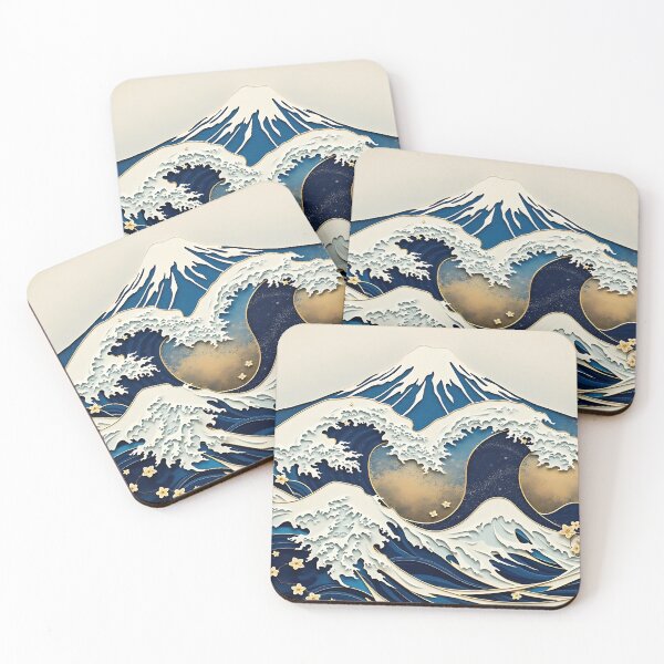 Item preview, Origami of the Waves – Homage to Hokusai. designed and sold by Ralek.