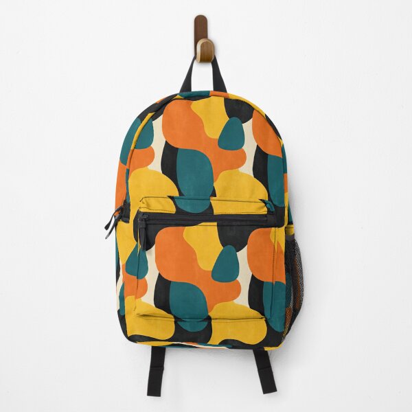 Item preview, Retro Geometry in Warm Mustard and Teal designed and sold by Piotrek0001.