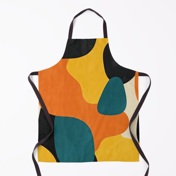 Item preview, Retro Geometry in Warm Mustard and Teal designed and sold by Piotrek0001.