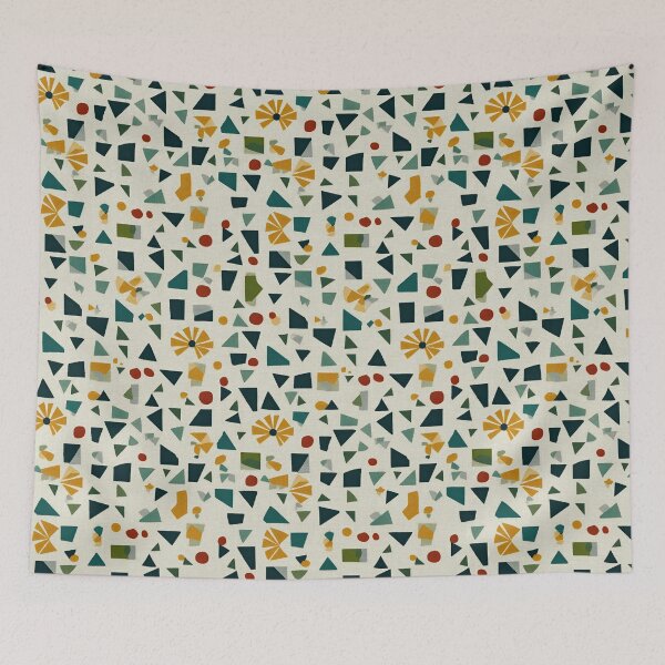Item preview, Classic 50s Vibe with Bold Abstract Shapes designed and sold by Piotrek0001.