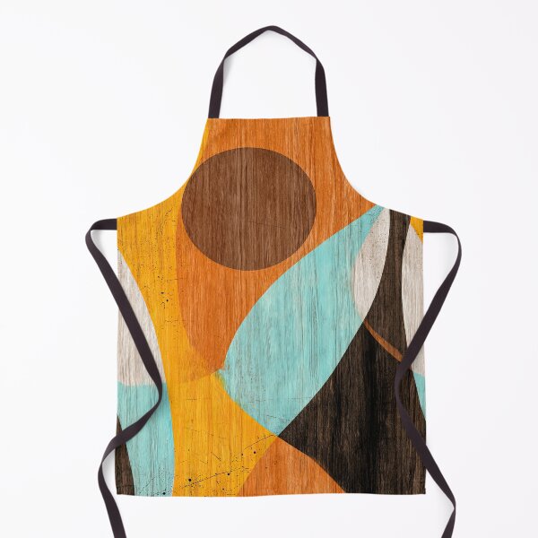 Item preview, Playful Mid-Century Shapes on Vintage Background designed and sold by Piotrek0001.