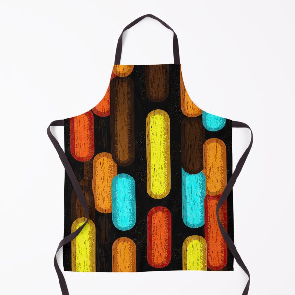 Item preview, Teal and Yellow Blocks with Retro Charm designed and sold by Piotrek0001.