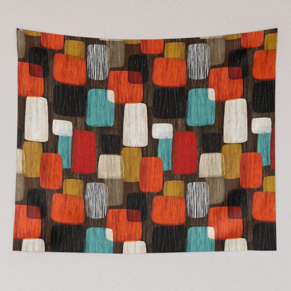 Item preview, Mid-Century Design with a Nostalgic Pulse designed and sold by Piotrek0001.
