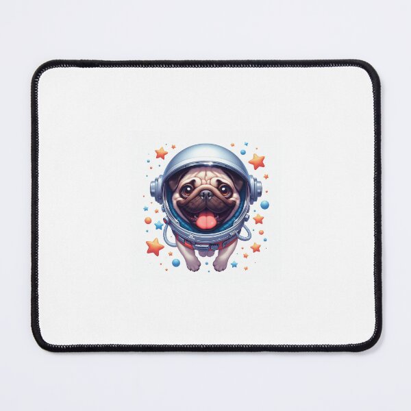 Item preview, Pug in space designed and sold by netz28.