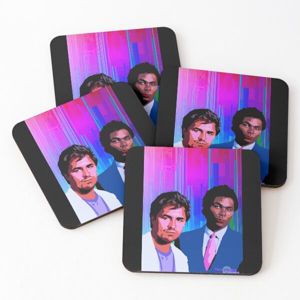 Item preview, pop art crockett & Tubbs 1 designed and sold by Lost Waters of Enceladus.